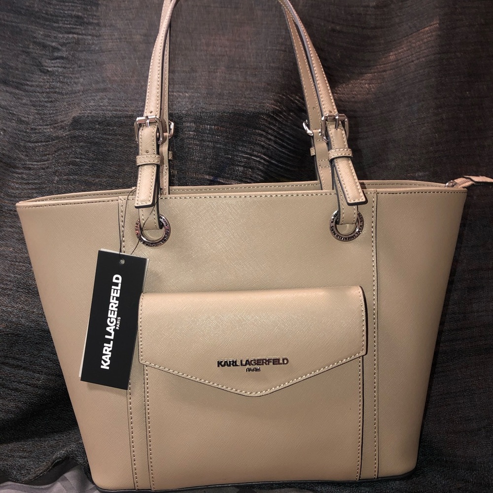 Karl Lagerfeld large tote bag, NWT